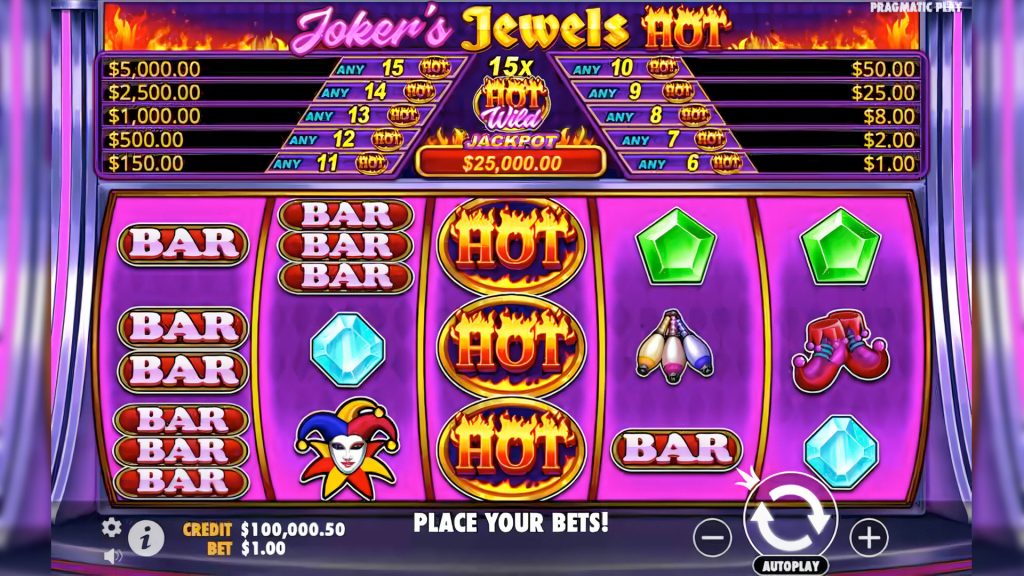 Joker’s Jewels Hot: Game Slot Terbaru dengan Hadiah Fantastis