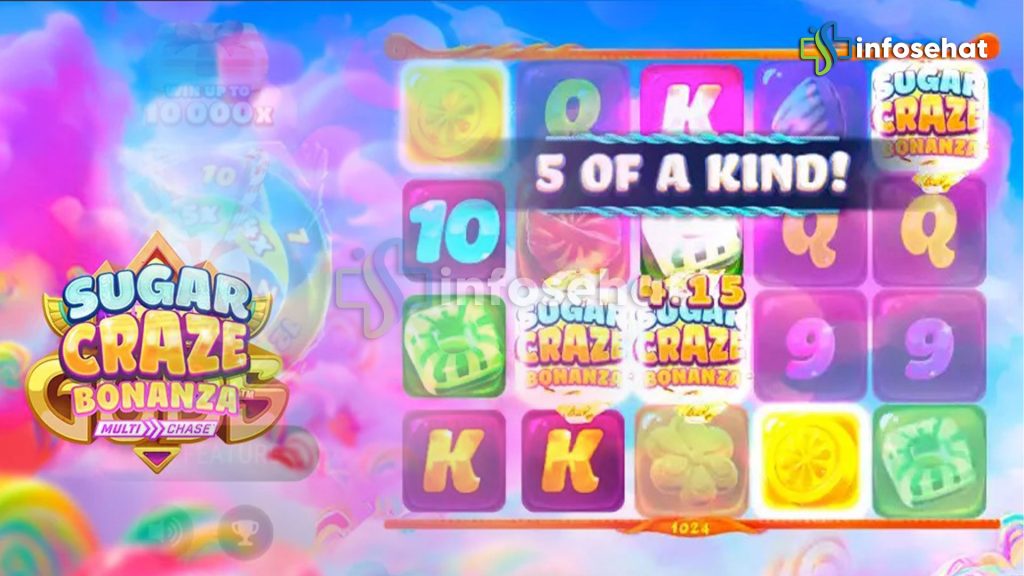 Sugar Craze Bonanza: Slot Penuh Warna dan Hadiah