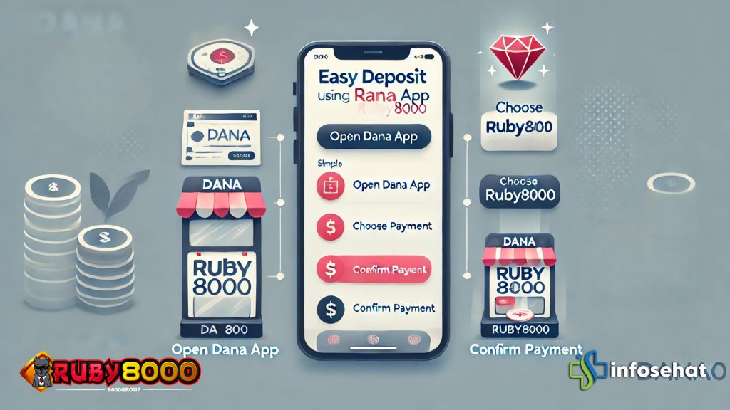 Cara Deposit Mudah dengan DANA di Ruby8000