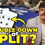 Blackjack Live: Kapan Split dan Double Down?