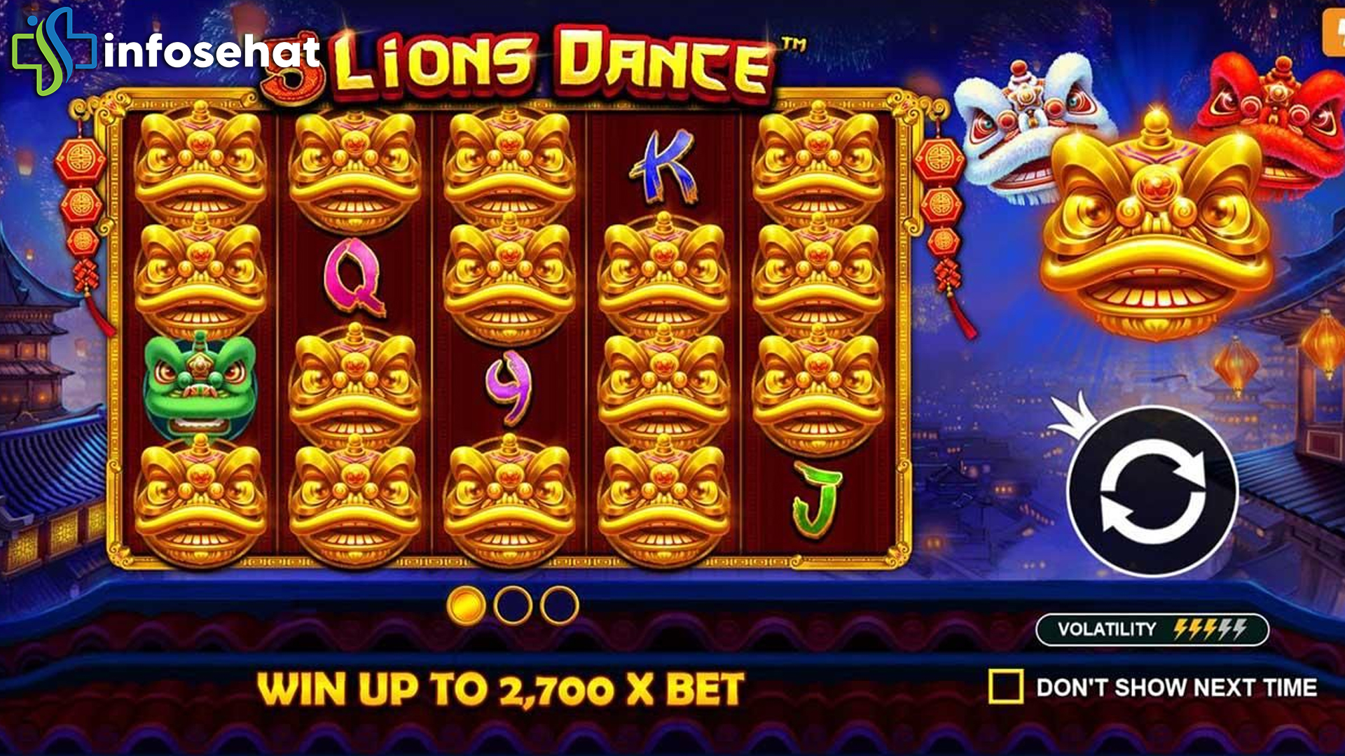 5 Lion Dance: Jackpot Fantastis Menanti di Slot Ini