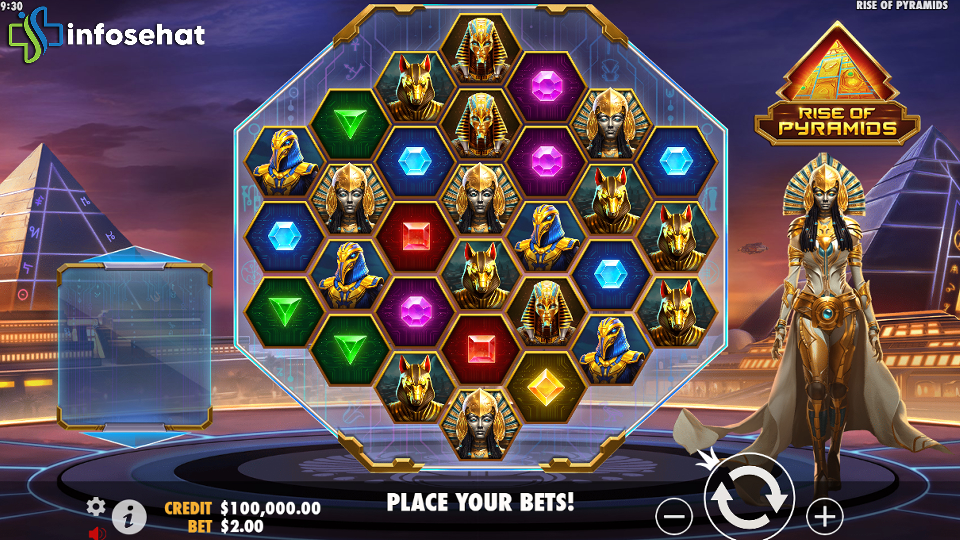 Kejutan Menguntungkan di Slot Rise of Pyramids