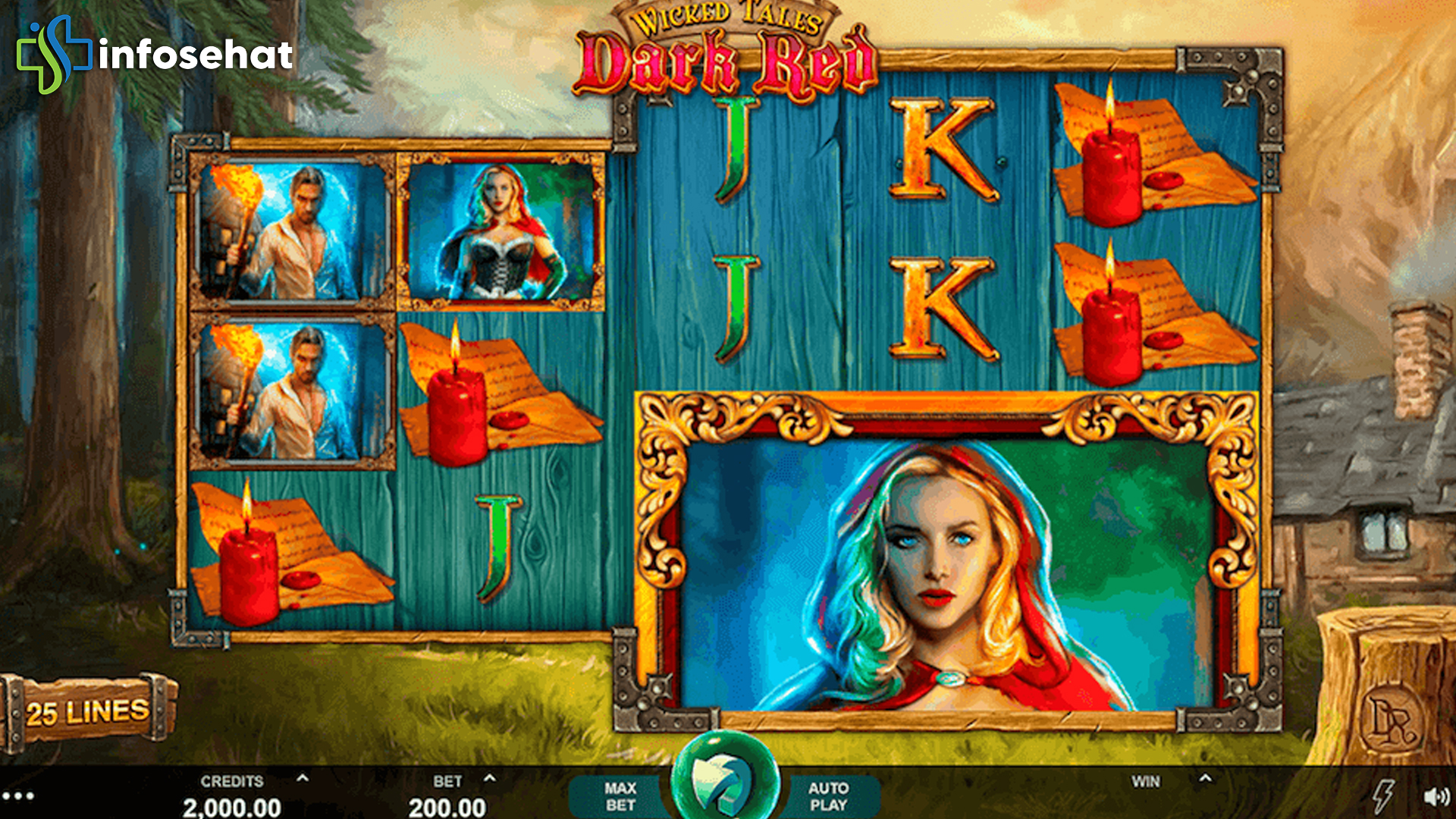 Wicked Tales: Dark Red - Slot Gelap Penuh Misteri dan Kejutan