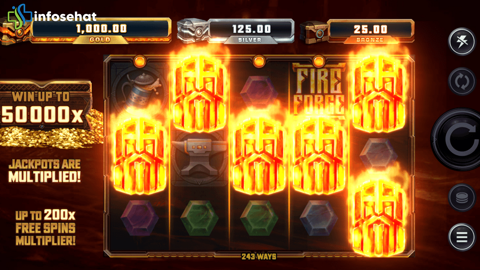 Api Membara, Jackpot Menanti: Petualangan di Slot Fire Forge