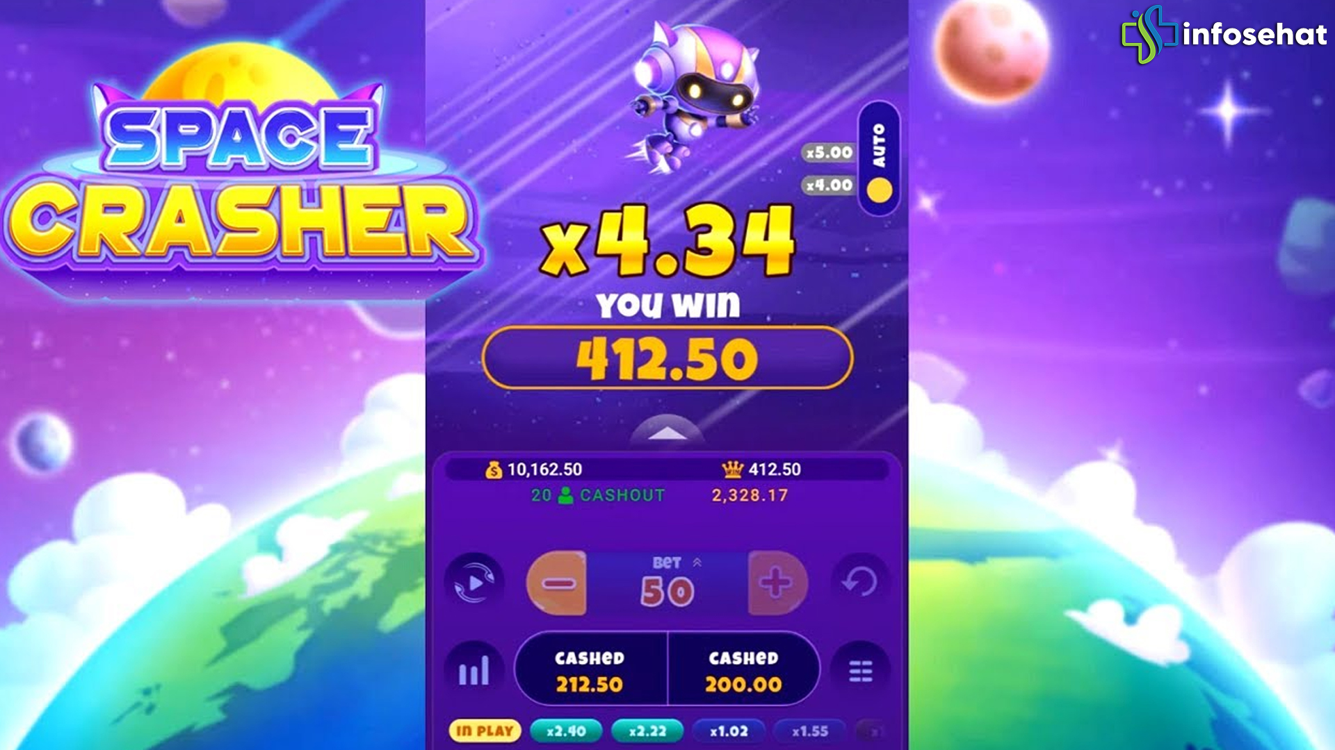 Slot Space Crasher: Hancurkan Langit, Raih Kemenangan