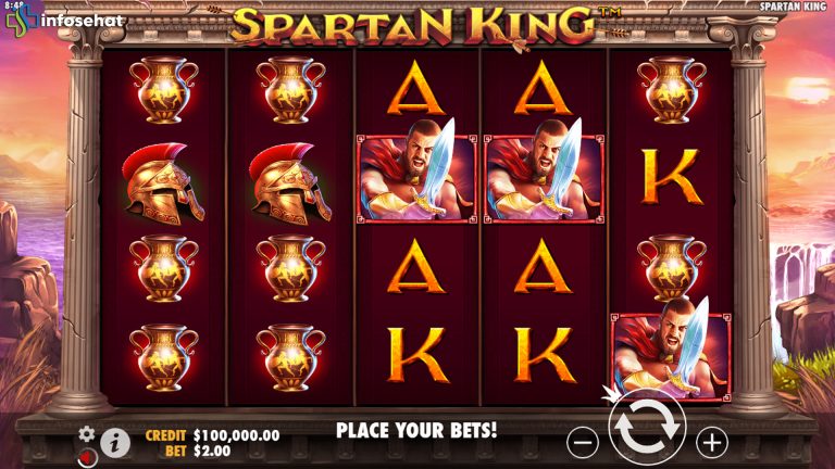 Slot Spartan King: Kejayaan Pahlawan dan Jackpot Besar Menanti