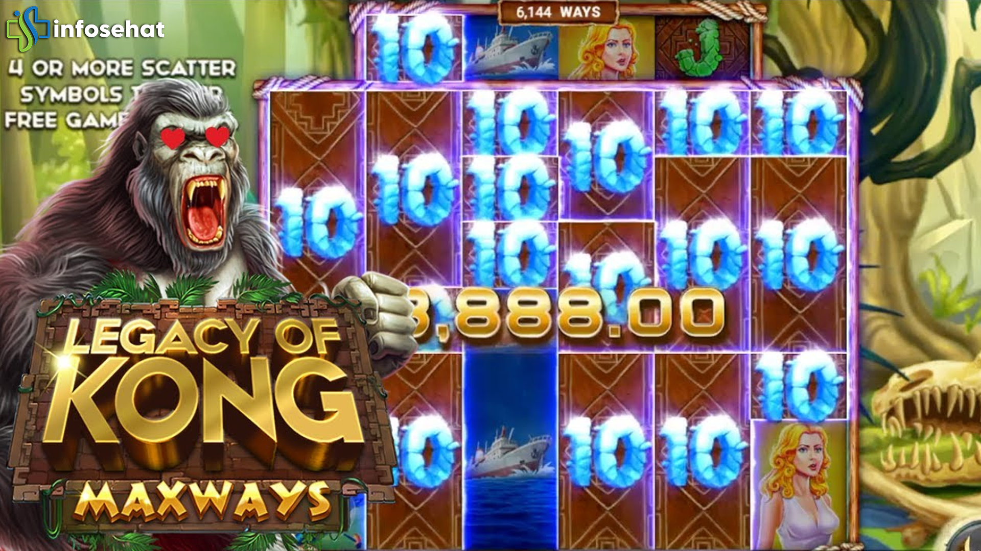 Slot Legacy of Kong Maxways: Jackpot Menanti di Setiap Putaran